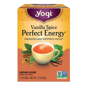 Yogi Tea Vanilla Spice Perfect Energy 16 tea bags