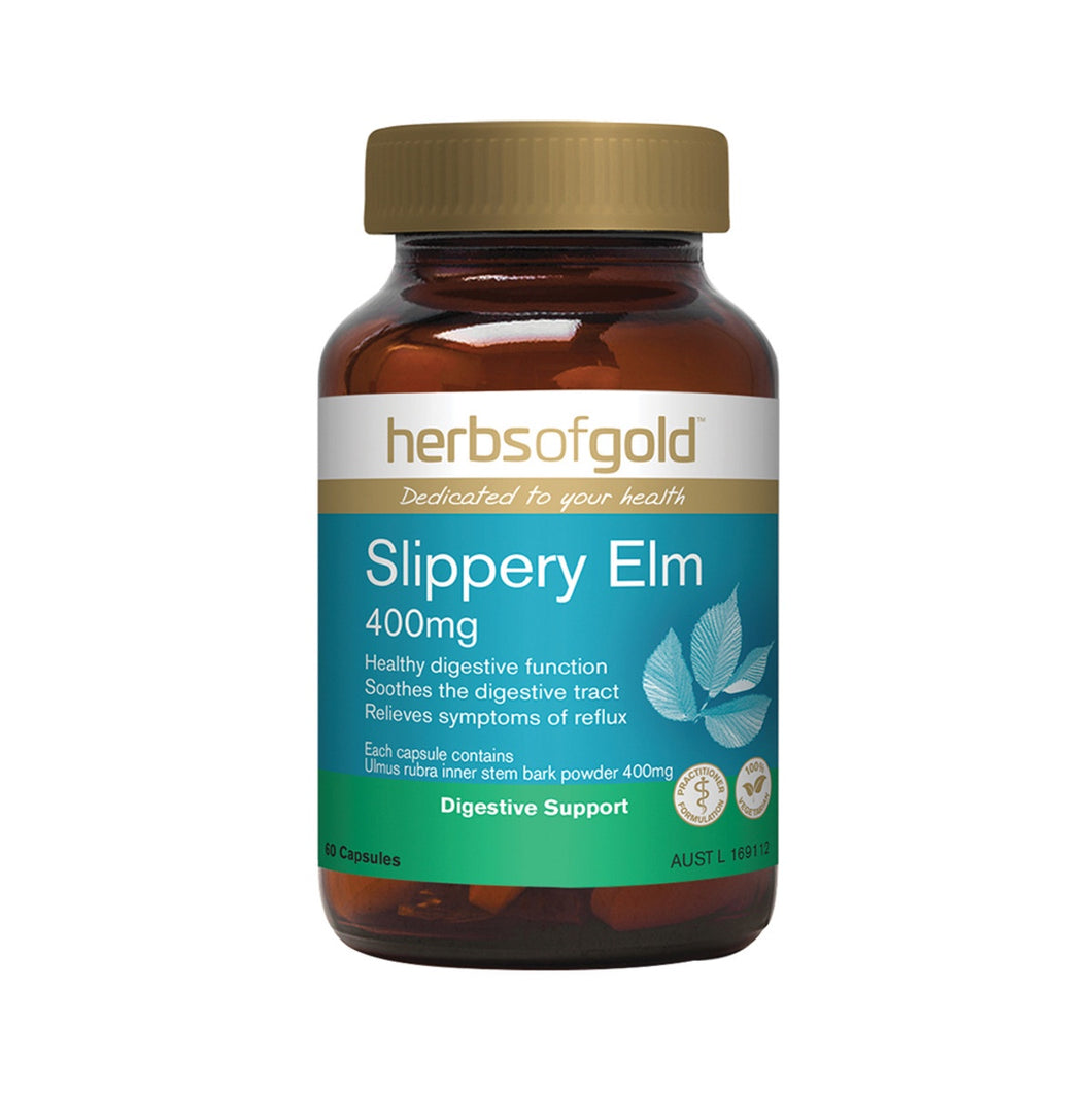 Herbs of Gold Slippery Elm 60 caps