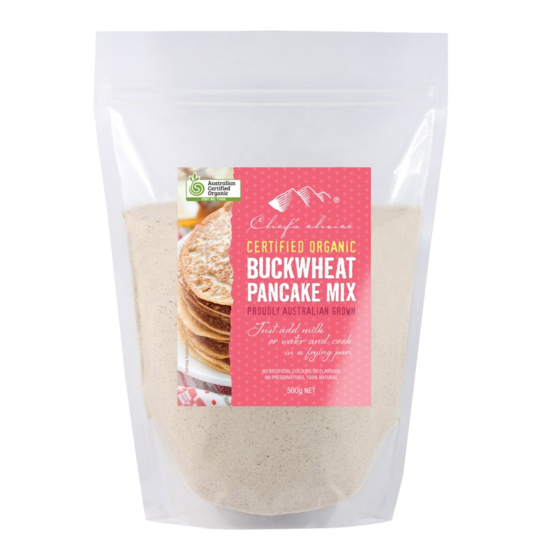 Chef's Choice Organic Buckwheat Pancake Mix 500g