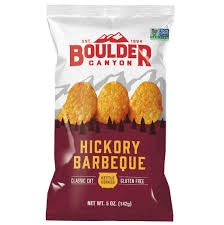 Boulder Canyon Hickory BBQ Potato Chips 142g