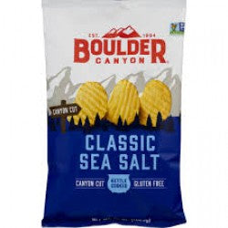 Boulder Canyon Sea Salt Potato Chips 142g